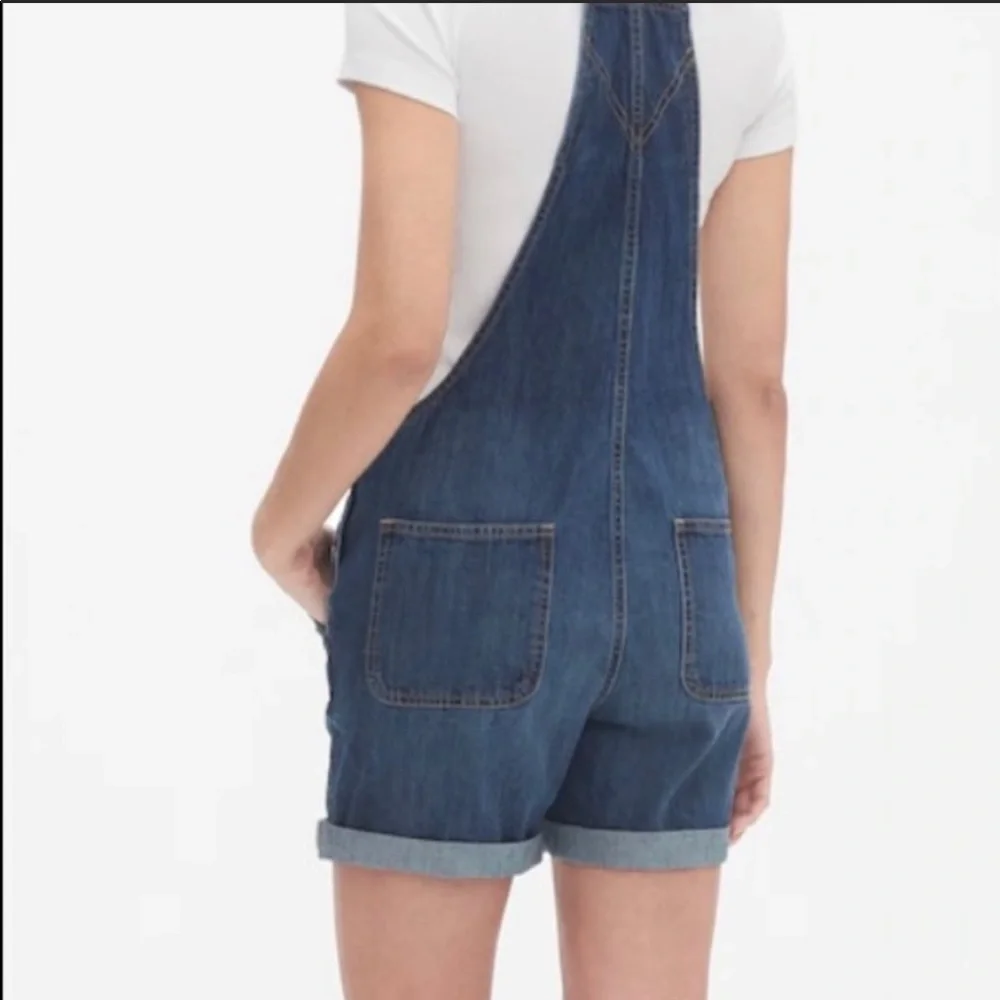 NWT GAP Overall Shorts - Picture 3 of 6